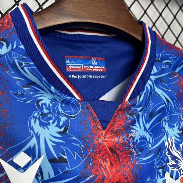 Crystal Palace 2024/25 Home Kids Kit - Image 3