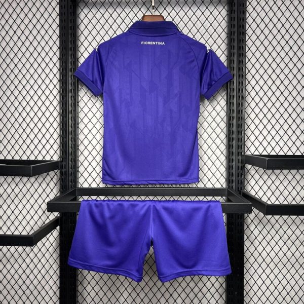 Fiorentina 2024/25 Home Kids Kit - Image 2