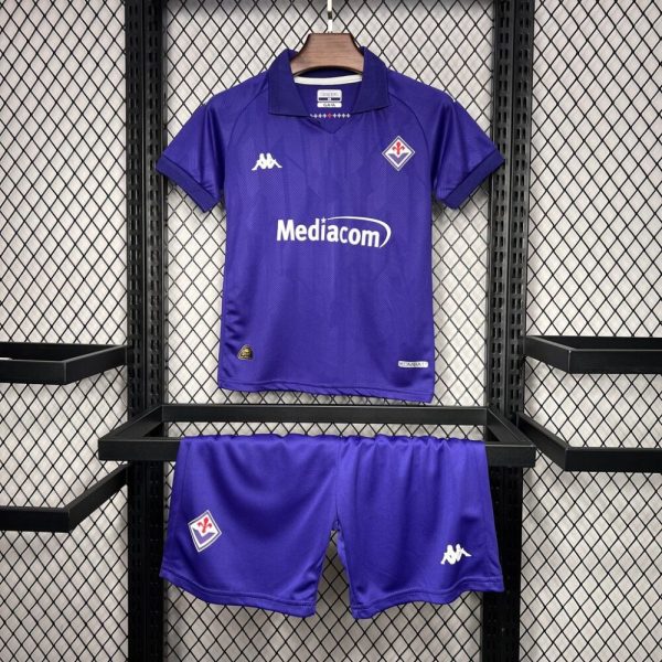 Fiorentina 2024/25 Home Kids Kit