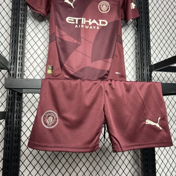 Manchester City 2024/25 Third Kids Kit - Image 4