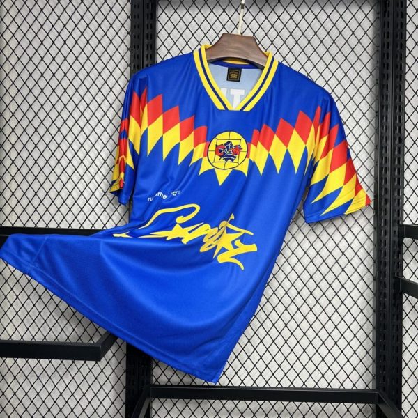 Club America 1995 Away Rtw#18 Retro Jersey - Image 2