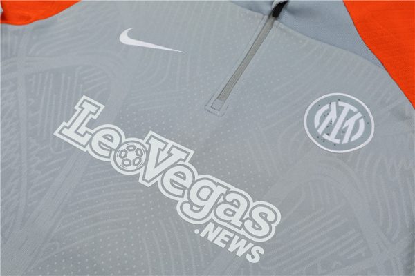 Inter Milan 2024/25 Half-Zip Adult Sweater+Pant 14001 - Image 4