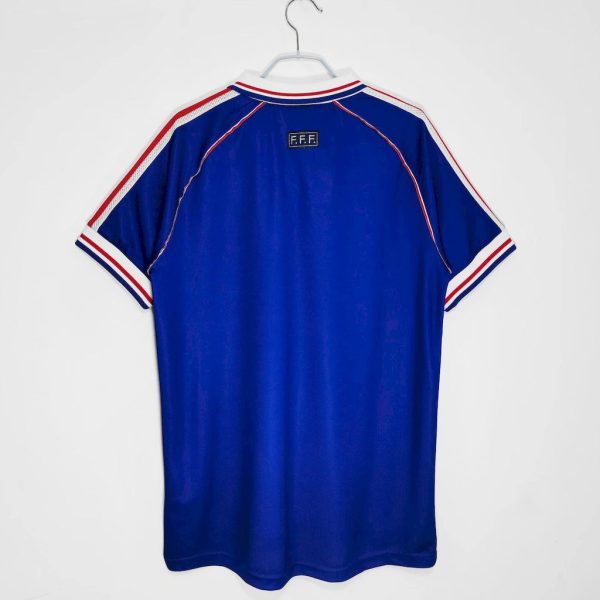 France 1998 World Cup Home Retro Jersey - Image 2