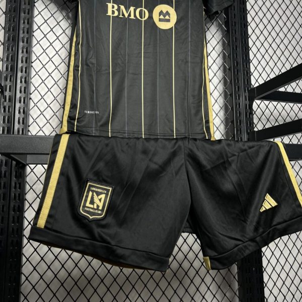 Los Angeles Fc 2024/25 Home Kids Kit - Image 6