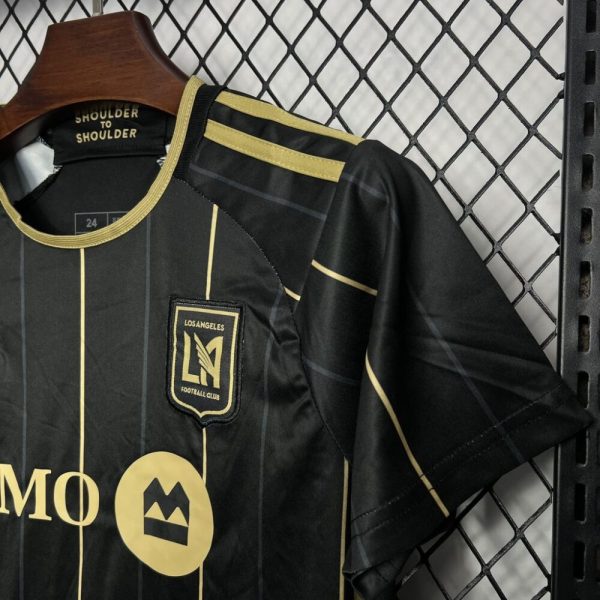 Los Angeles Fc 2024/25 Home Kids Kit - Image 4