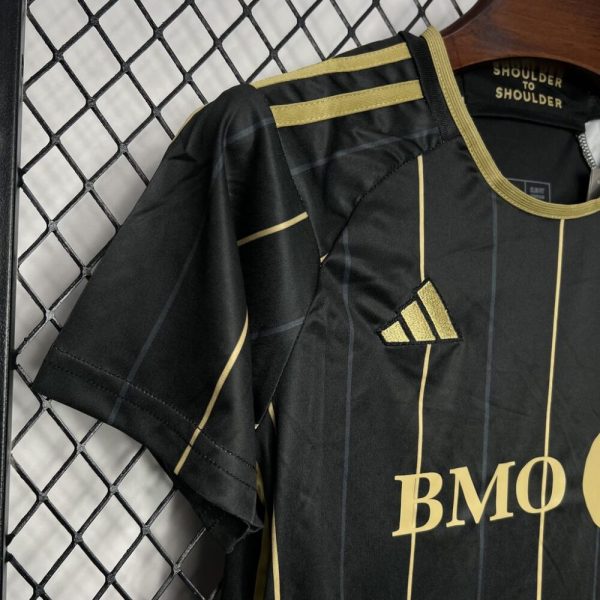 Los Angeles Fc 2024/25 Home Kids Kit - Image 3