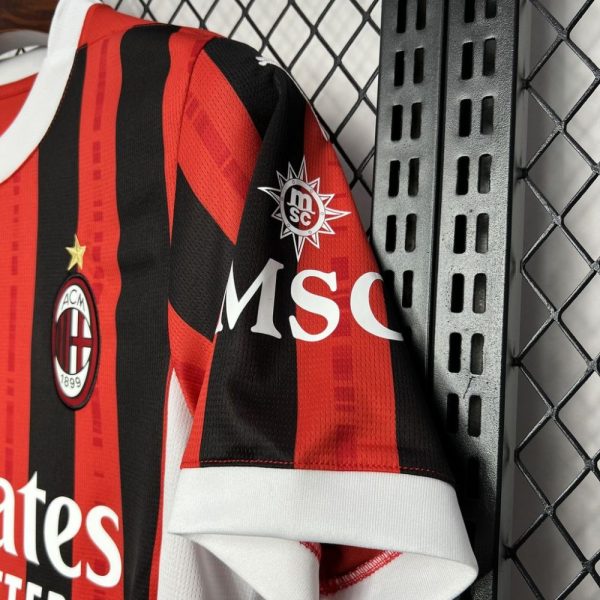Ac Milan 2024/25 Home Jersey - Image 3
