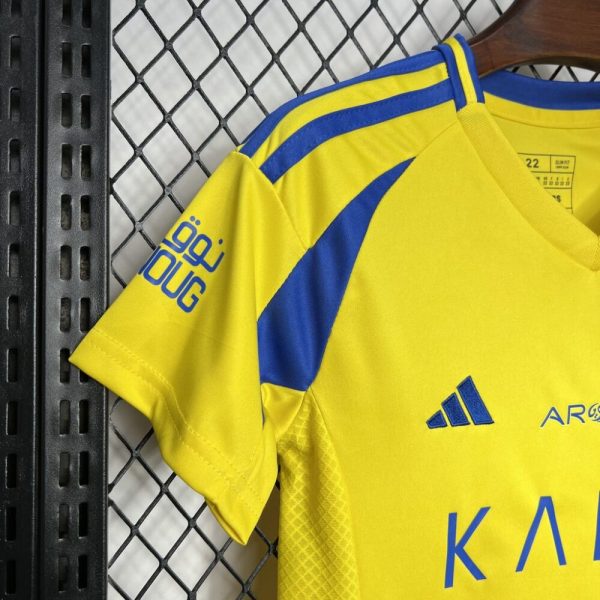 Al-Nassr 2024/25 Home Kids Kit - Image 4