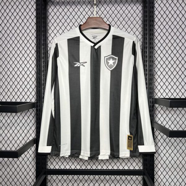 Botafogo 2024/25 Home Long Sleeves Jersey - Image 7