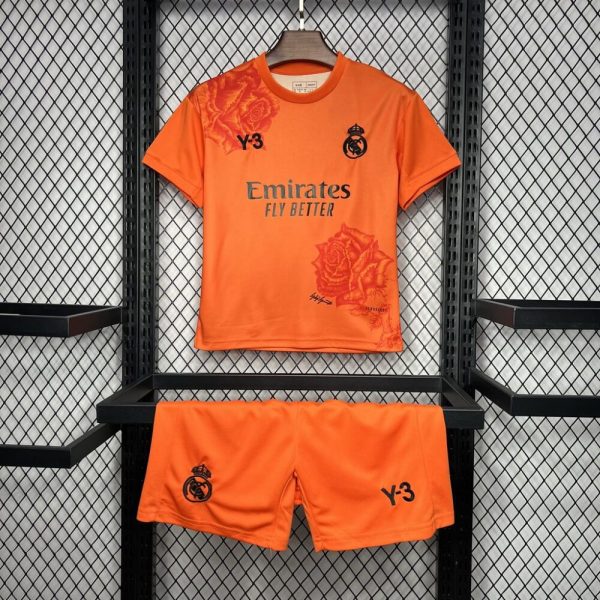 Real Madrid 2024/25 Y-3 Rose Special Edition Kids Kit