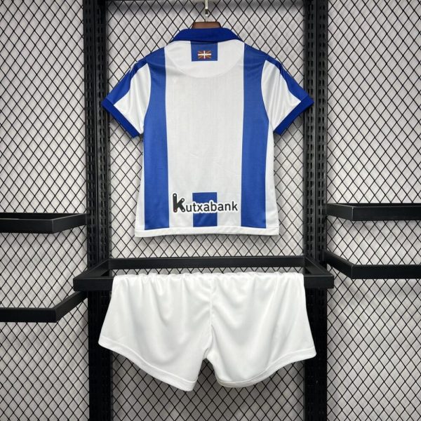 Real Sociedad 2024/25 Home Kids Kit - Image 2