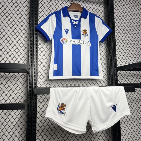 Real Sociedad 2024/25 Home Kids Kit - Image 7
