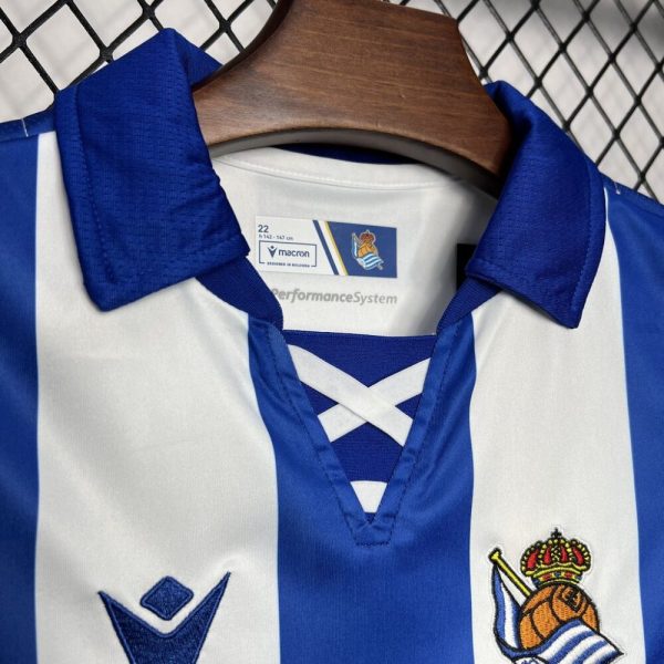 Real Sociedad 2024/25 Home Kids Kit - Image 6