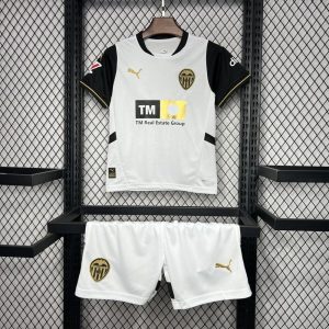 Valencia CF 2024/25 Home Kids Kit