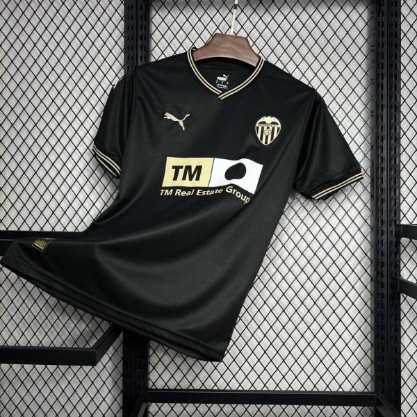 Valencia Cf 2024/25 Black Gold Edition Jersey