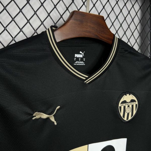 Valencia Cf 2024/25 Black Gold Edition Jersey - Image 5