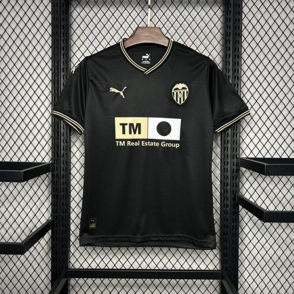 Valencia Cf 2024/25 Black Gold Edition Jersey - Image 3