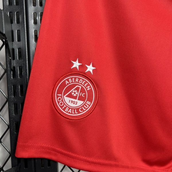 Aberdeen F.c. 2024/25 Home Shorts - Image 4