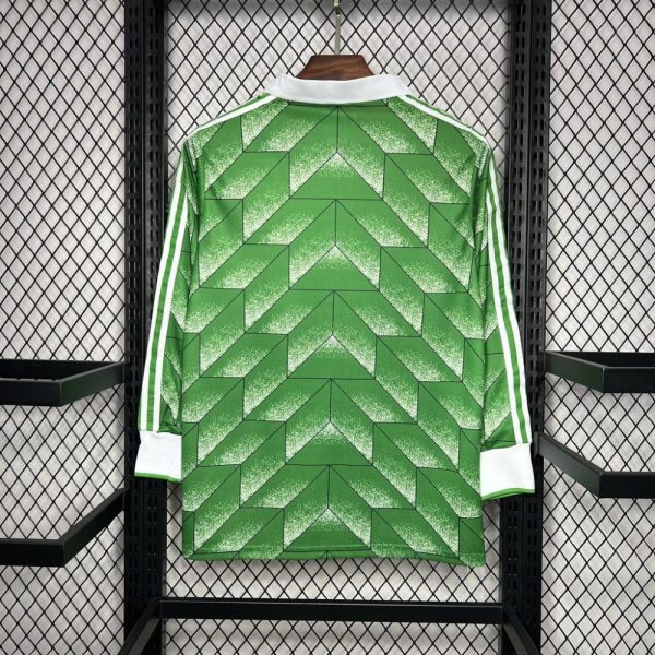 Germany 1990 Away Long Sleeve Retro Jersey - Image 2