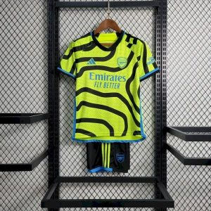 Arsenal 2023/24 Away Kids Kit