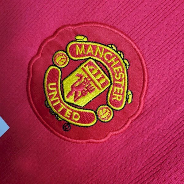 Manchester United 2007/08 Home Retro Jersey - Image 6