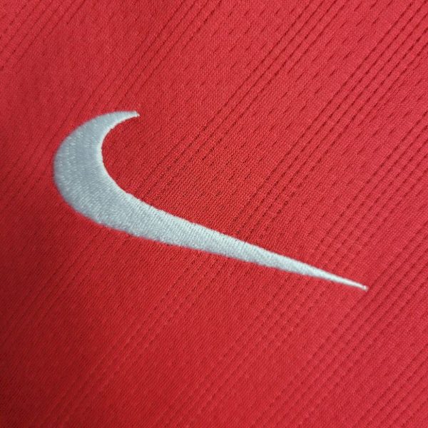 Manchester United 2007/08 Home Ucl Retro Jersey - Image 9