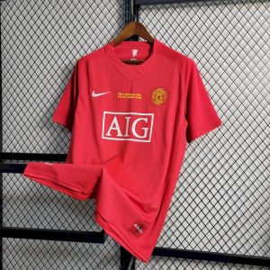 Manchester United 2007/08 Home UCL Retro Jersey