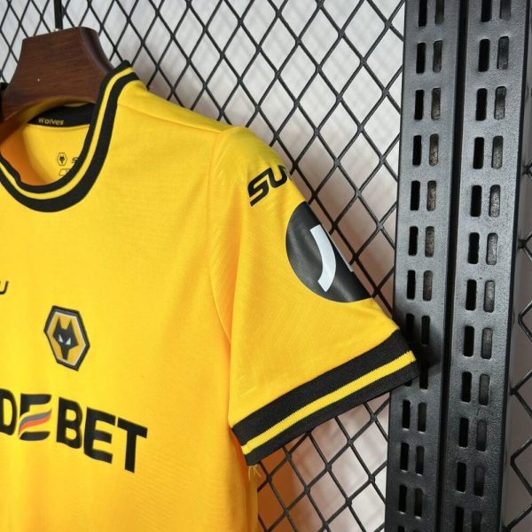 Wolves 2024/25 Home Kids Kit - Image 5