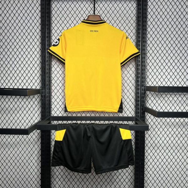 Wolves 2024/25 Home Kids Kit - Image 2