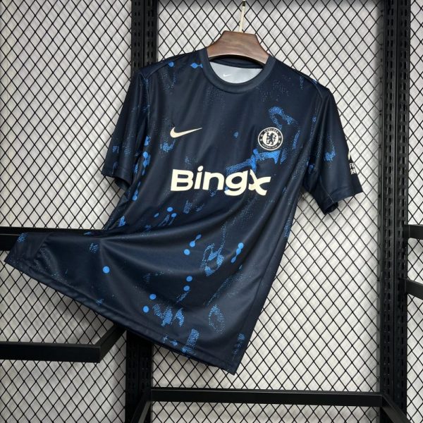 Chelsea 2024/25 Dark Blue Pre-Match Training Jersey