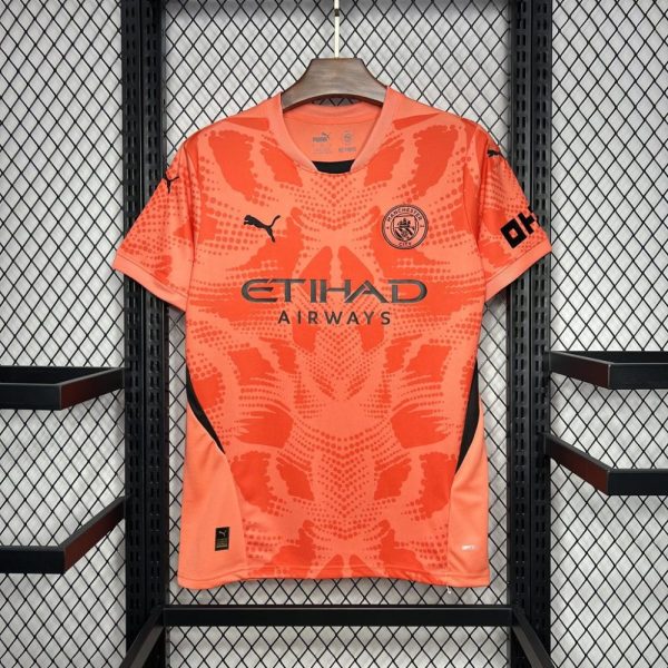 Manchester City 2024/25 Jersey Orange Color - Image 5