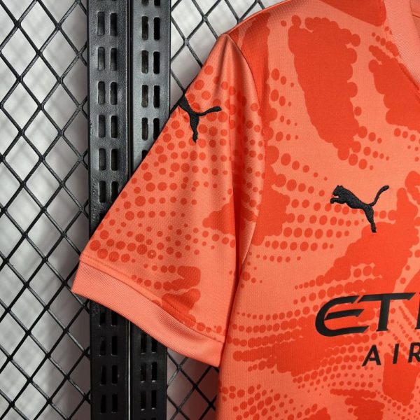 Manchester City 2024/25 Jersey Orange Color - Image 6