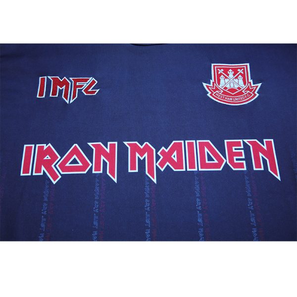 West Ham Lron Maiden Alternate Shirt #11 Retro Jersey - Image 5