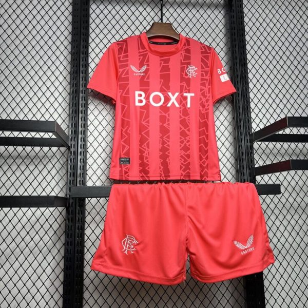 Rangers 2024/25 Goalkeeper Kids Kit - Image 7