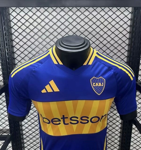 Boca Juniors 2024/25 Home Jersey Player Version - Image 3
