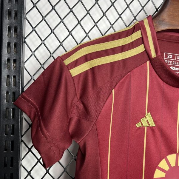 As Roma 2024/25 Home Kids Kit - Image 6