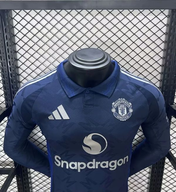 Manchester United 2024/25 Away Long Sleeves Jersey Player Version - Image 3