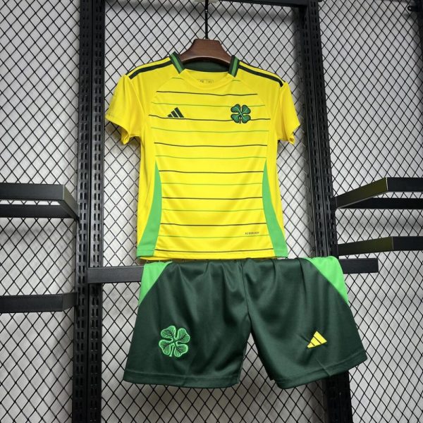 Celtic 2024/25 Away Kids Kit - Image 3