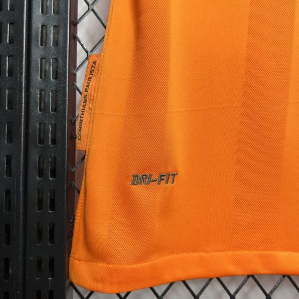 Corinthians 2010 Orange Color Retro Jersey - Image 8