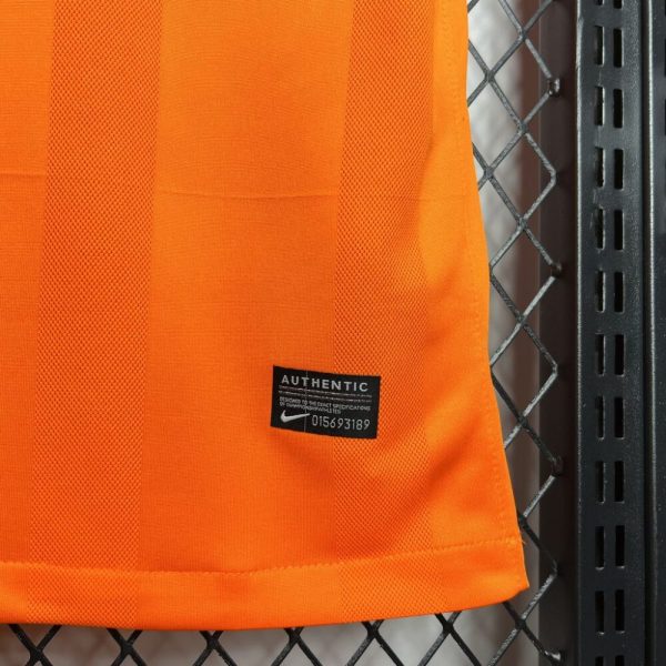 Corinthians 2010 Orange Color Retro Jersey - Image 4