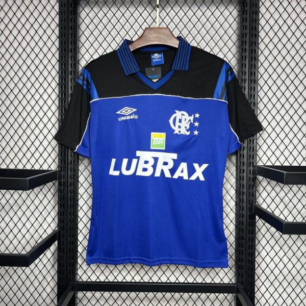 Flamengo 1999 Blue Goalkeeper Uniform Retro Jersey - Image 7