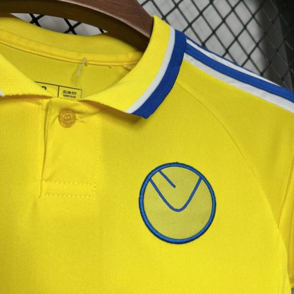 Leeds United F.c. 2024/25 Away Kids Kit - Image 4
