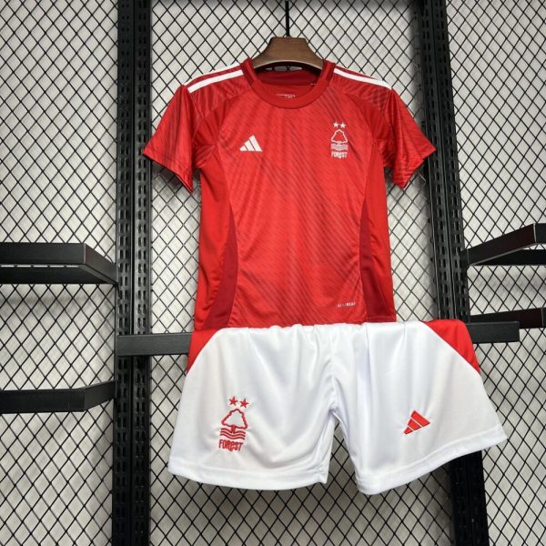 Nottingham Forest 2024/25 Home Kids Kit - Image 3