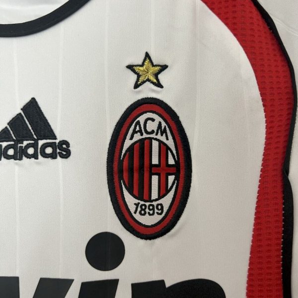 Ac Milan 2006/07 Away Kids Retro Jersey And Shorts - Image 9