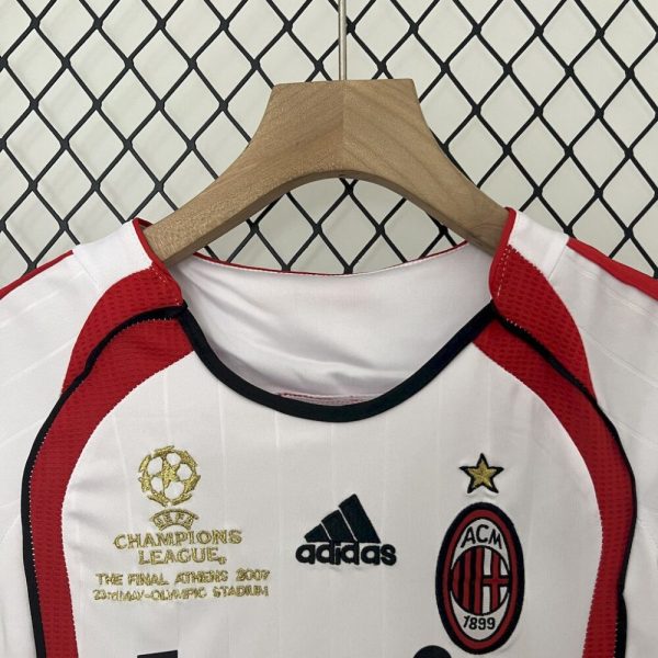 Ac Milan 2006/07 Away Kids Retro Jersey And Shorts - Image 4