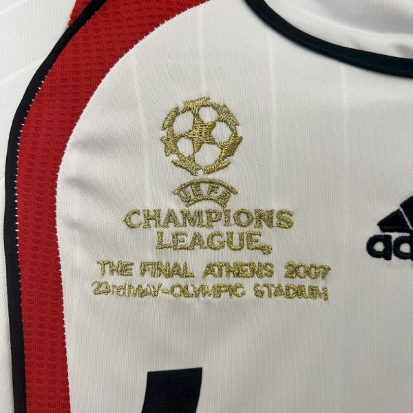 Ac Milan 2006/07 Away Kids Retro Jersey And Shorts - Image 3