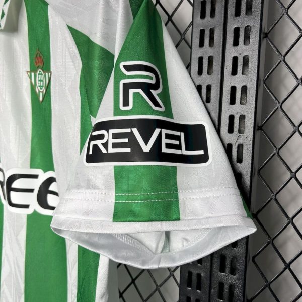 Real Betis 2024/25 With Sponsors And Patch Home Jersey - Image 9