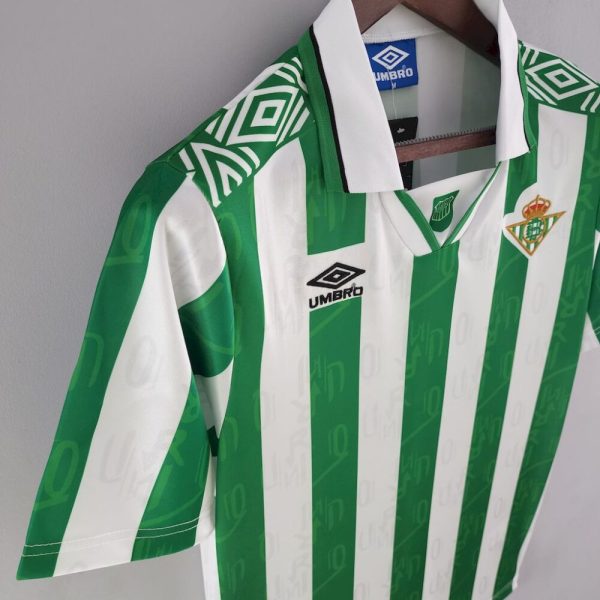 Real Betis 1994/95 Home Retro Jersey - Image 4