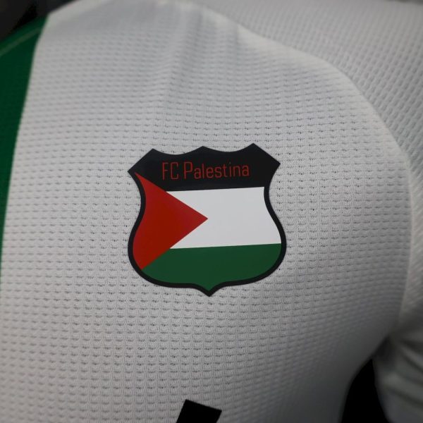 Cd Palestino 2024/25 Hand Of God White Jersey Player Version - Image 4