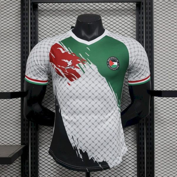 Cd Palestino 2024/25 Maillot Dkali White Jersey Player Version